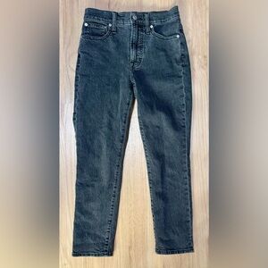Madewell The Perfect Vintage Jean Black Jeans 24 24P